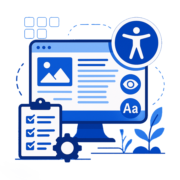 Audyt dostępności cyfrowej strony internetowej urzędu zgodnie z WCAG 2.1 AA.