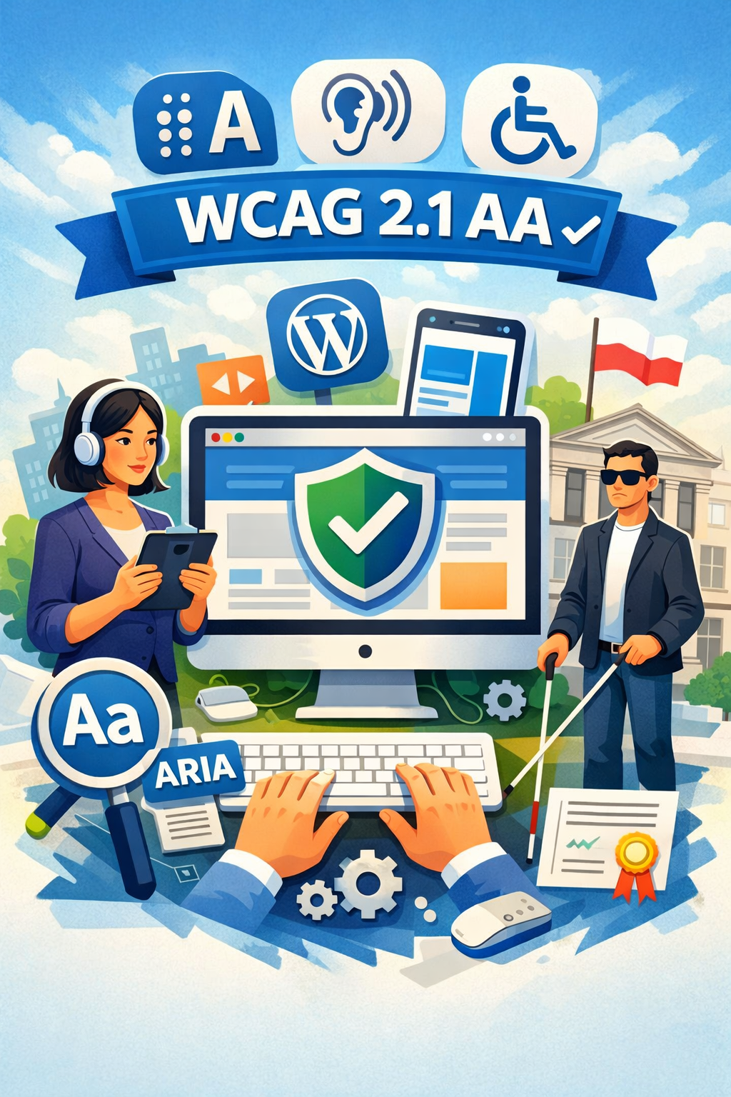 Strony WWW zgodne z WCAG dla JST